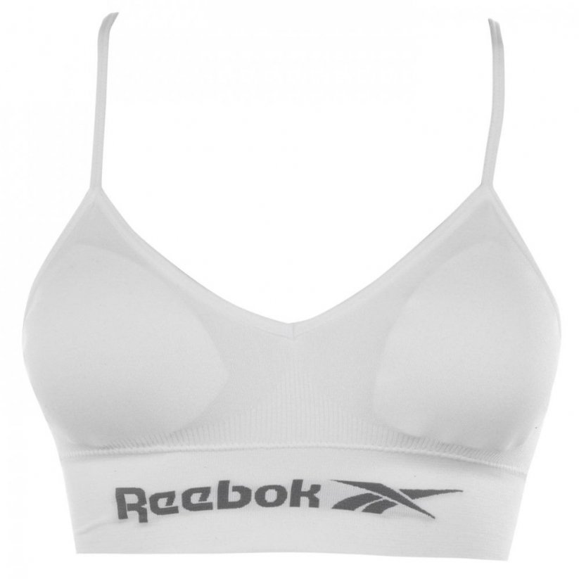 Reebok Seamless Crop Tops Ladies White