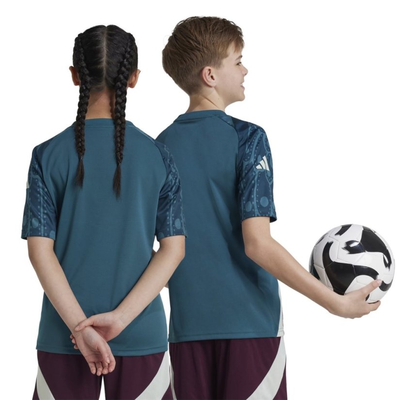 adidas Mexico Pre Match Shirt 2024 Juniors Green