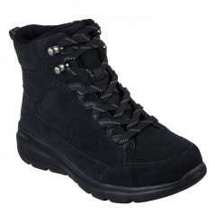 Skechers Glacial Ultra Snug Boots Girls Black