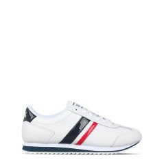 Lonsdale Men's Russell Classic Low-Top Trainers White/Navy/Red