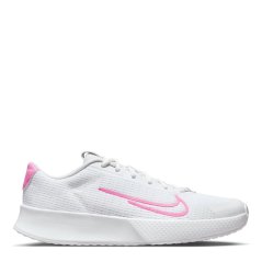 Nike Vapor Lite 2 Women's Hard Court Tennis Shoes White/Pink