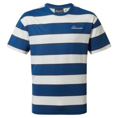 Craghoppers Men's Crag Denali Short-Sleeve Shirt PosdnBlu Str