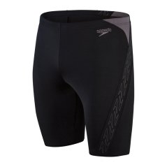 Speedo Hyperboom Jammer Swim pánské šortky Black/Grey
