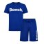 Bench Niall Tee and Short Set Mens Royal Blue