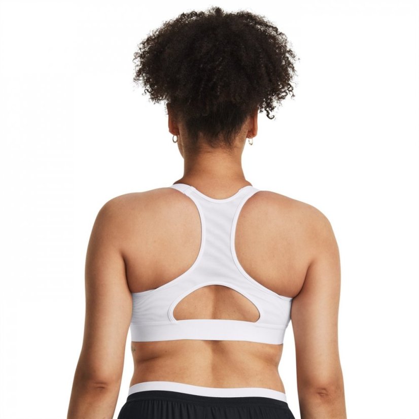 Under Armour HeatGear® Armour High Sports Bra White/Jey Grey