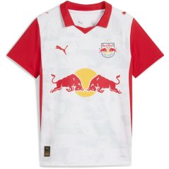 Puma Red Bull Salzburg Home Shirt 2025 2026 Juniors White/Red