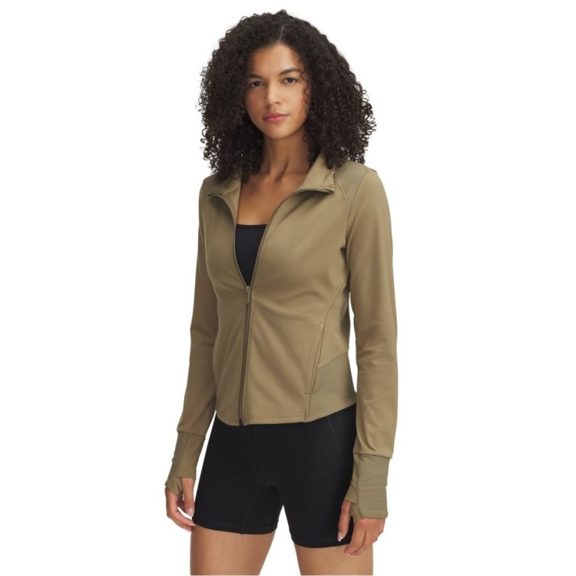 Under Armour Women's Meridian Performance Training Jacket Brown