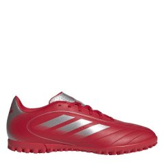 adidas Goletto Adults Astro Turf Football Boots Red/Silver