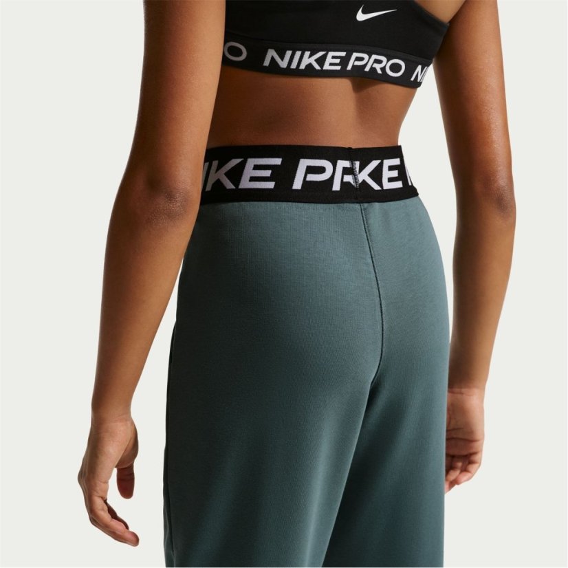 Nike Pro Dri-FIT Jogging Bottoms Juniors Mineral Slate