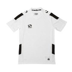 Sondico Kids' Short-Sleeve Performance T-Shirt White/Blk/Char