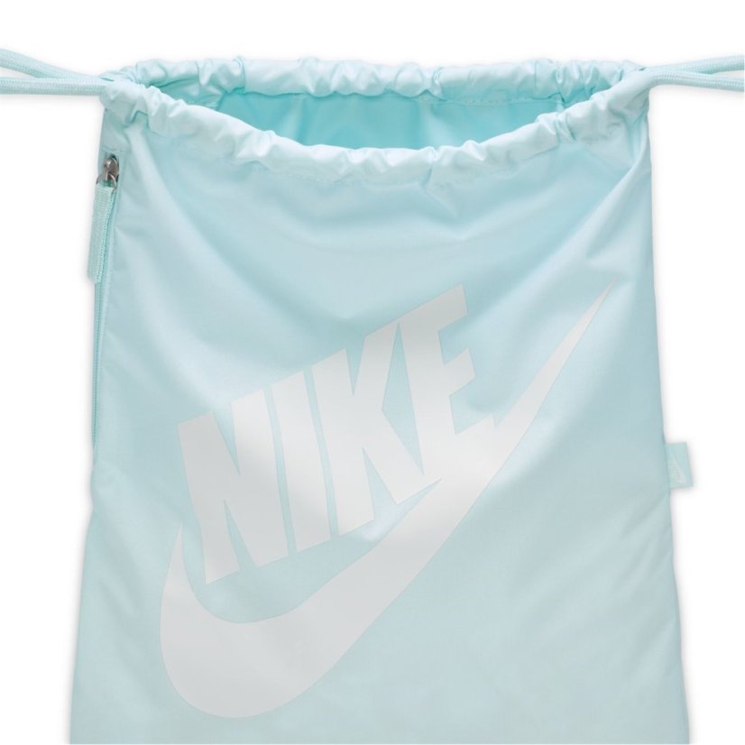 Nike Heritage Drawstring Bag (13L) Blue/White