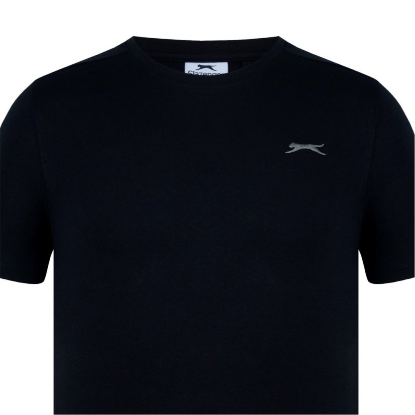 Slazenger Plain pánské tričko Black