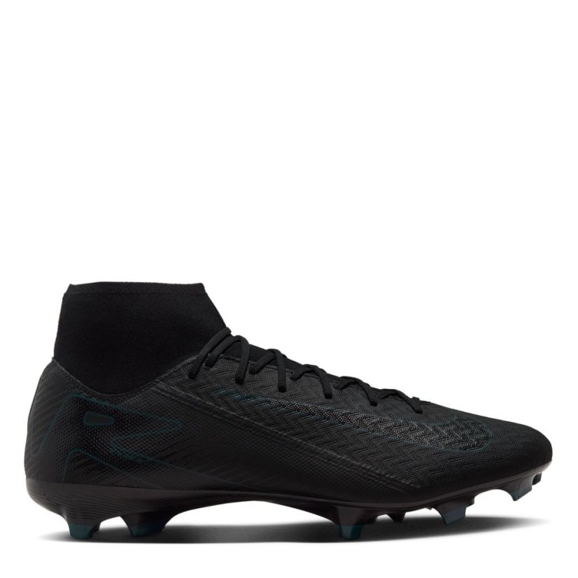 Nike Zoom Mercurial Superfly 10 Academy Adults Firm Ground Football Boots Black/Green