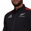 adidas New Zealand All Blacks Presentation Jacket Mens Black