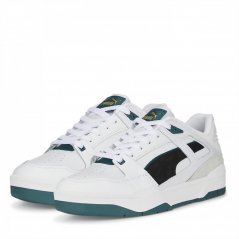 Puma Slipstream Suede Fs Low-Top Trainers Unisex Adults White/Green