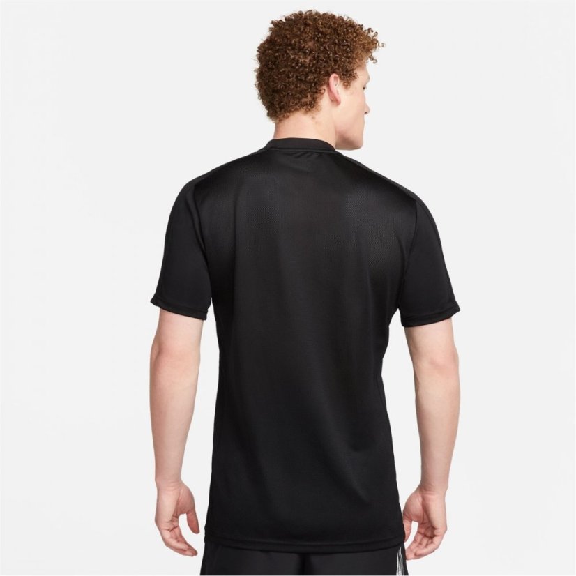 Nike Academy Men's Dri-FIT Short-sleeve Global Football Top Black/White