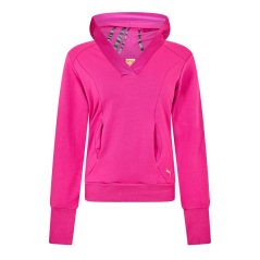 Puma Graphic Hooded Sweat Womens Pink