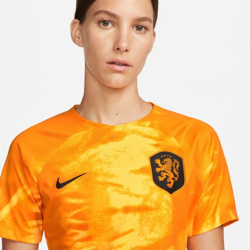 Nike Netherlands Home Shirt 2022 Womens Orange