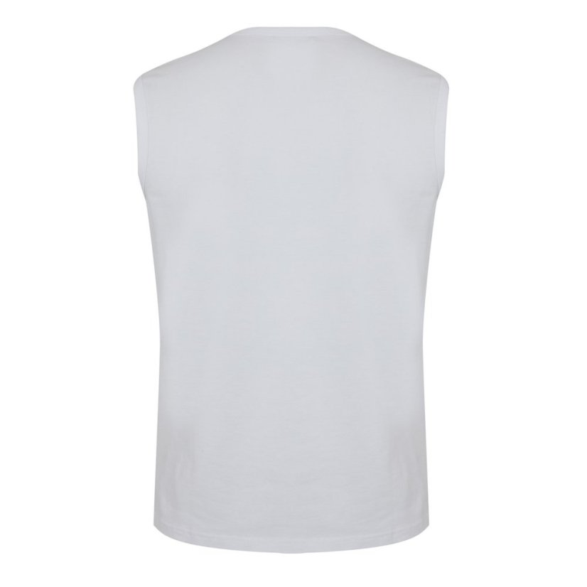Lonsdale Sleeveless pánské tričko White