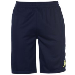 Kappa Premium Bermuda Shorts Mens Navy/Neon
