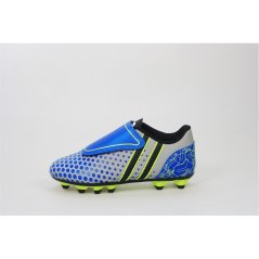 Patrick Unisex Kids' Firm Ground Football Boots Blue