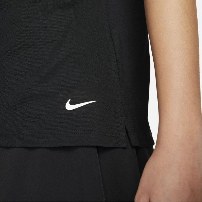 Nike Dri-FIT Victory Women's Golf Polo Black/White