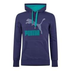 Puma (9) Oh Logo Hoody_Terry Mens Blue