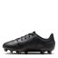 Nike Tiempo Legend 10 Academy Junior Firm Ground Football Boots Black/Green