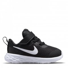 Nike Revolution 6 Baby/Toddler Shoe Black/White