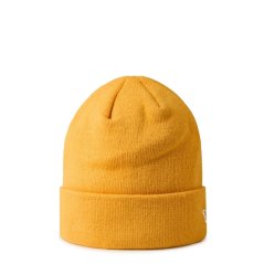 New Era Men's LA Lakers Beanie Dark Yellow