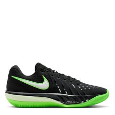 Nike Men's Basketball Trainers Black/Volt