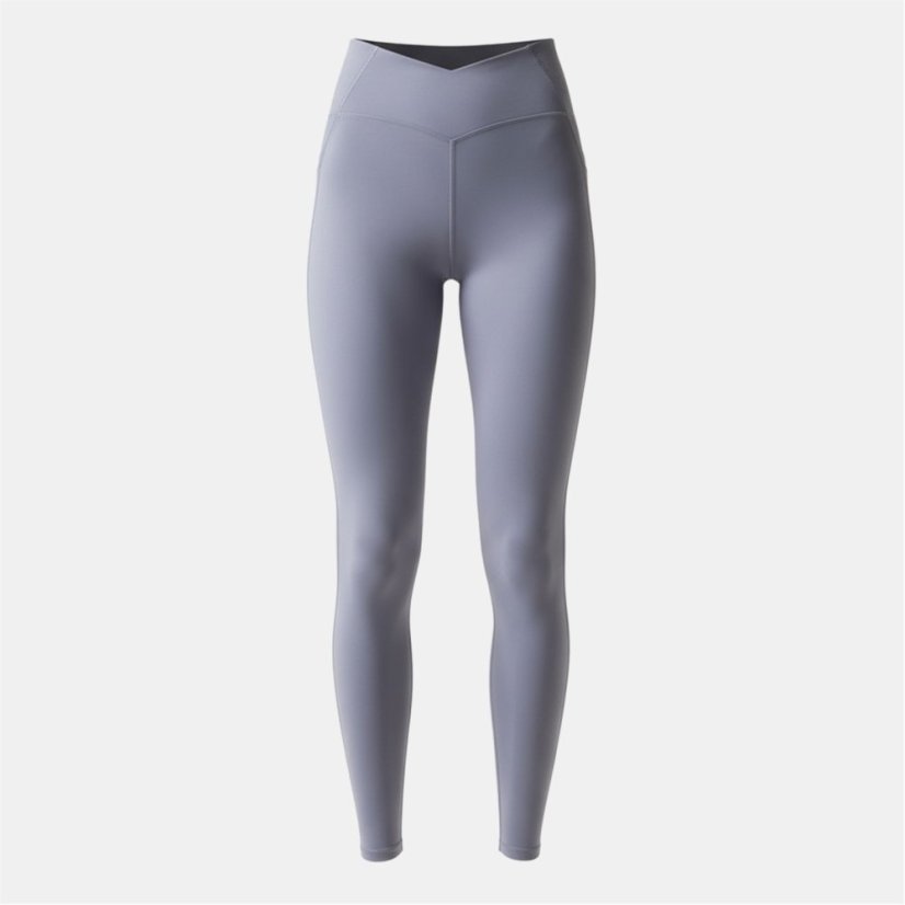 USA Pro USAPro Core High Rise Leggings Womens Silver Bullet