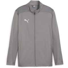 Puma Kids' Teamfinal Moisture-Wicking Performance Training Jacket Cast Iron