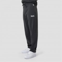 Lonsdale Heavyweight Jersey Jogging Pants Charcoal Marl
