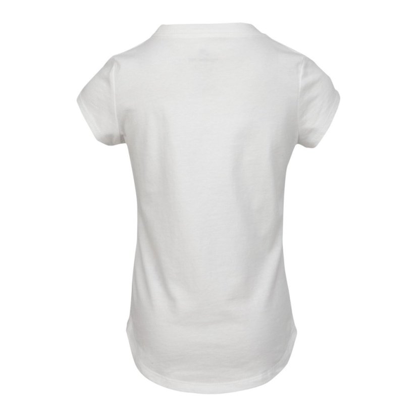 Nike HBR Short Sleeve T-Shirt Infant Girls White/Pink