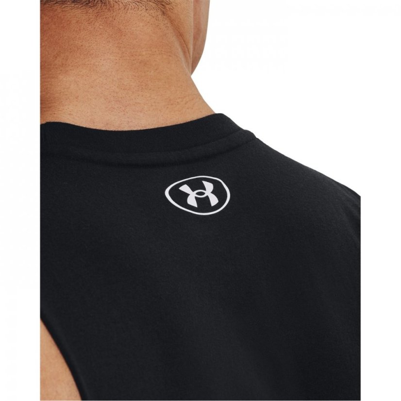 Under Armour Armour PR Iron Tank Top Mens Black/White