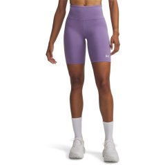 Under Armour Women's Motion Performance Gym Shorts Purple/White