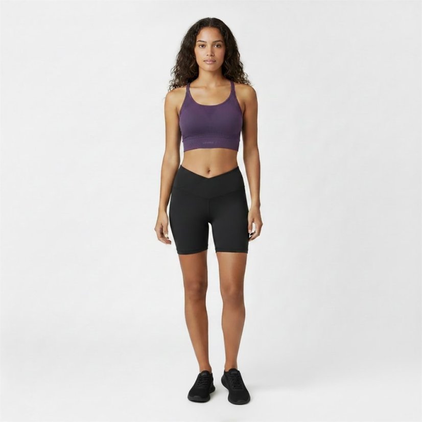 USA Pro UP Seamless Adjustable Sports Bra Light Pink