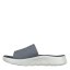 Skechers Flex Synthetic Single Band San Flat Sandals Mens Grey