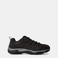 Karrimor Summit Leather Walking Shoes Mens Charcoal