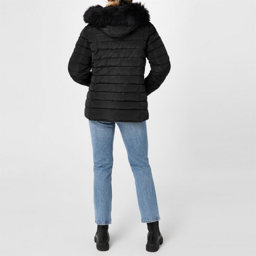 Firetrap Luxe Bubble Jacket Womens Black