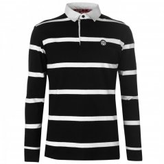 Zukie Striped Rugby Shirt velikost M