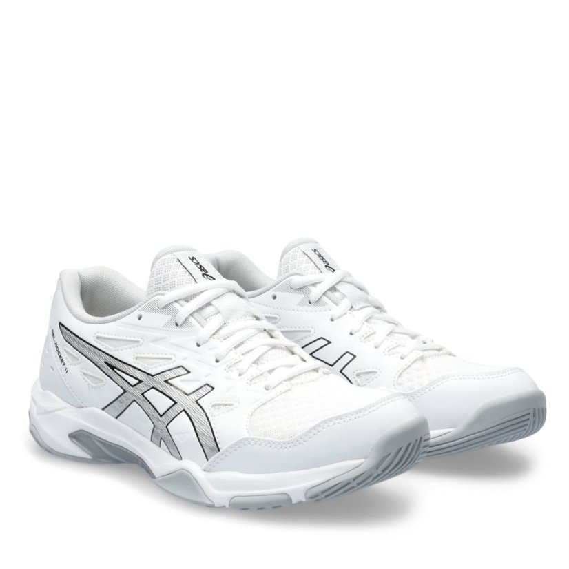 Asics Gel-Rocket 11 Women's Indoor Court Shoes White/Silver