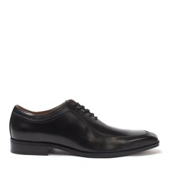 Giorgio Leather Oxford Dress Formal Men Shoes Black