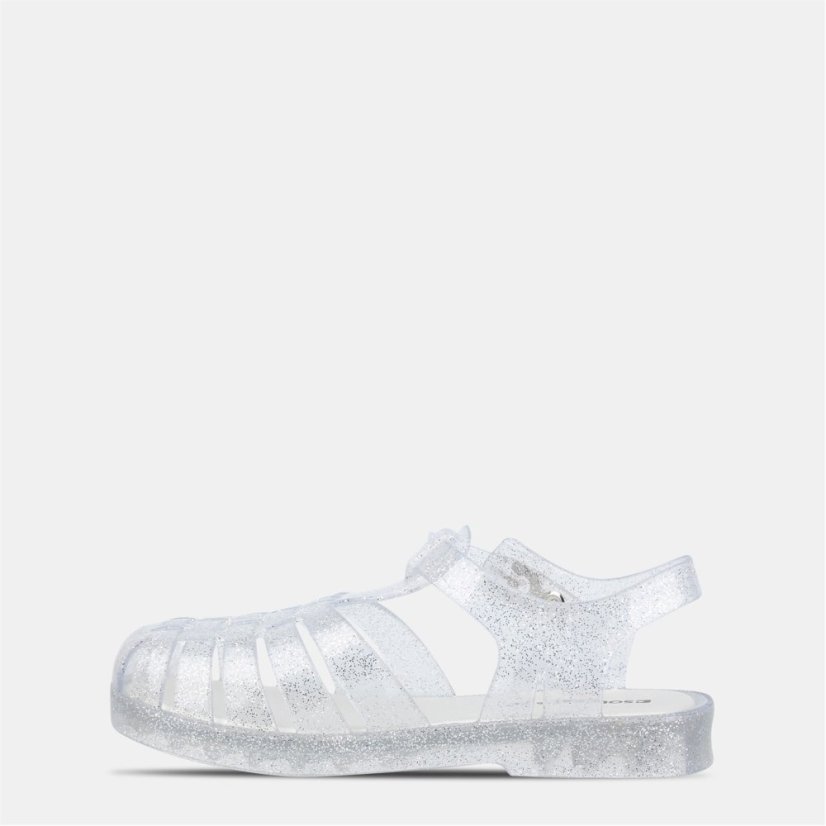 SoulCal SoulCal Jelly Sandal Childrens Silver Glitter