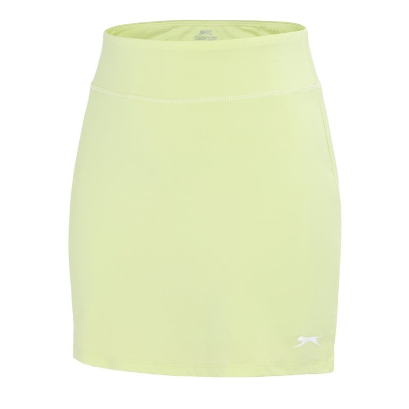 Slazenger Court Skort Womens Shadow Lime
