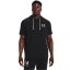 Under Armour Men's Rival Sleeveless Hoodie Black