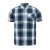 Giorgio Short Sleeve Check Shirt Mens Navy Check