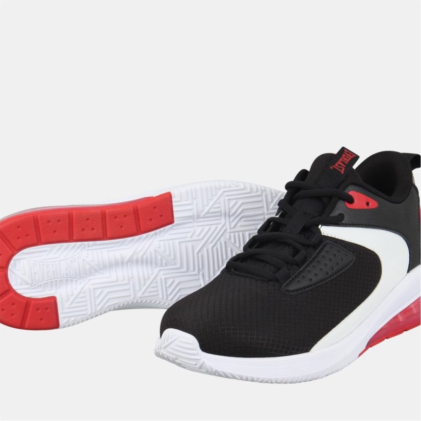 Everlast Men's Swish Lightweight Basketball Trainers Black/White/Red