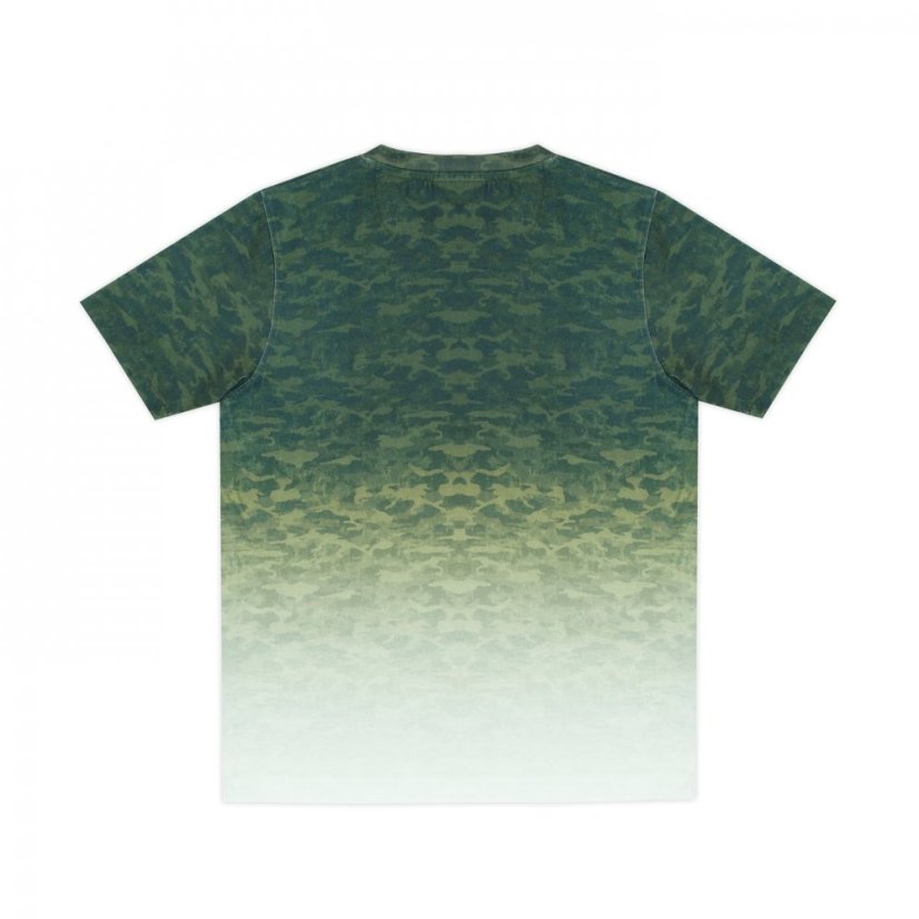 Firetrap Sub T Shirt Junior Boys Green Camo